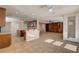 Kitchen with island, stainless steel appliances, and wood cabinets at 5026 Vincitor St, Las Vegas, NV 89135