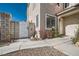 Ornate gate leads to the home's entrance at 5599 Valley Mill St, Las Vegas, NV 89148