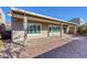 Covered patio and a large backyard at 5977 Ancient Peaks Ave, Las Vegas, NV 89141