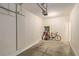 Attached garage with bicycle and storage space at 6382 Lonesome Lake St, Las Vegas, NV 89148