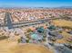 Aerial view of neighborhood park and playground at 6607 Musette Ave, Las Vegas, NV 89139