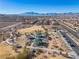 Aerial view of a park with playground at 6607 Musette Ave, Las Vegas, NV 89139