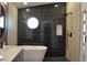 Elegant bathroom featuring a soaking tub and walk-in shower at 7409 Flat Rock St, Las Vegas, NV 89131