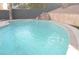 Inviting swimming pool with waterfall feature at 7409 Flat Rock St, Las Vegas, NV 89131