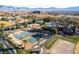 Community amenities including pool, tennis, and basketball courts at 750 Arguello Cir, Mesquite, NV 89027