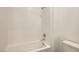This full bathroom offers a shower and toilet at 762 Star Estates Ave, North Las Vegas, NV 89086