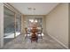 Bright breakfast nook with sliding glass doors leading to backyard at 844 Via Serenelia, Henderson, NV 89011