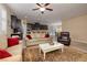 Open living area with kitchen view and comfortable seating at 844 Via Serenelia, Henderson, NV 89011