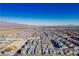 Modern houses in a developing community; aerial view at 9008 Rolling Pietra St, Las Vegas, NV 89166