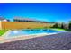 Clean lines and refreshing blue water in this inviting pool at 9008 Rolling Pietra St, Las Vegas, NV 89166