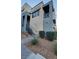 Modern two-story home with a walkway and landscaping at 11251 Hidden Peak Ave # 212, Las Vegas, NV 89135