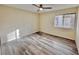 Spacious bedroom with gray vinyl flooring and large closet at 1405 Vegas Valley Dr # 337, Las Vegas, NV 89169