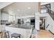 Modern kitchen with large island and breakfast bar at 1717 Imperial Cup Dr, Las Vegas, NV 89117