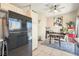 Small kitchen nook with table and chairs, adjacent to the kitchen at 1861 Ridgefield Dr, Las Vegas, NV 89108