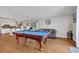 Game room features a pool table and comfortable seating at 1926 Dresden Ct, Henderson, NV 89014