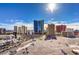 Panoramic aerial view of the city skyline and surrounding landscape at 200 Sahara Ave # 1708, Las Vegas, NV 89102