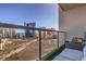 Spacious balcony overlooking the city skyline at 200 Sahara Ave # 1708, Las Vegas, NV 89102