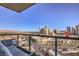 Spacious balcony boasting panoramic views of the city skyline at 200 Sahara Ave # 1708, Las Vegas, NV 89102