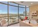 Spa-like bathroom with a large tub and breathtaking city views at 200 Sahara Ave # 1708, Las Vegas, NV 89102