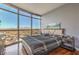 Spacious bedroom with large windows and city views at 200 Sahara Ave # 1708, Las Vegas, NV 89102