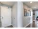 Modern entryway with neutral walls and sleek door at 200 Sahara Ave # 1708, Las Vegas, NV 89102