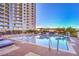 Refreshing rooftop pool with ample lounge space at 200 Sahara Ave # 1708, Las Vegas, NV 89102