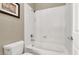 Clean bathroom with a shower/tub combination at 2423 Blair Castle St, Henderson, NV 89044