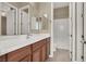 Bathroom with double vanity and a separate tub and shower at 2423 Blair Castle St, Henderson, NV 89044