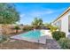 Relaxing pool area with spacious patio at 2423 Blair Castle St, Henderson, NV 89044