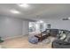 Relaxing living room with sectional sofa and large windows at 2505 Laurie Dr, Las Vegas, NV 89102