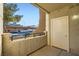 Private patio with parking lot view at 2900 Sunridge Heights Pkwy # 1514, Henderson, NV 89052