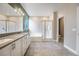 Spa-like bathroom with double vanity, soaking tub and shower at 2905 Carothers Ct, North Las Vegas, NV 89032