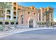 Elegant building entrance with ornate iron doors at 30 Via Mantova # 108, Henderson, NV 89011