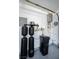 Water filtration and water heating system in garage at 3180 S Tioga Way, Las Vegas, NV 89117