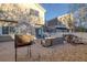 Backyard with grill and patio furniture at 3309 Jamaica Princess Pl # 3, North Las Vegas, NV 89084