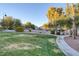 Greenbelt with walking path and trees at 3309 Jamaica Princess Pl # 3, North Las Vegas, NV 89084