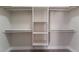 Large walk-in closet with shelves and rods at 3446 Cactus Springs Dr, Las Vegas, NV 89115