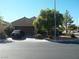 House exterior showcasing a two-car garage and desert landscaping at 3925 Vulcan St, Las Vegas, NV 89122