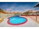 Inviting kidney-shaped pool, perfect for relaxation at 402 Bell Ave, Henderson, NV 89015