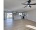 Modern kitchen with gray cabinets and island at 4962 E Baltimore Ave, Las Vegas, NV 89104