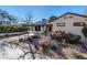 Charming backyard with a pergola and beautiful landscaping at 659 I, Boulder City, NV 89005