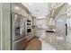 Modern kitchen with stainless steel appliances and granite countertops at 659 I, Boulder City, NV 89005