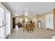 Kitchen and dining area with tile floors at 718 Glenwood Springs Ave, North Las Vegas, NV 89032