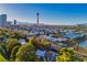 Community view with city skyline and Stratosphere Tower at 796 Tam O Shanter, Las Vegas, NV 89109