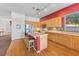 Modern kitchen with stainless steel appliances and ample counter space at 8728 Burning Hide Ave, Las Vegas, NV 89143