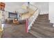 Staircase leading to the second floor of the house at 8728 Burning Hide Ave, Las Vegas, NV 89143