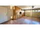 Garage with built-in storage cabinets at 8821 Sandspring Dr, Las Vegas, NV 89134