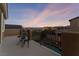 Private rooftop deck with scenic neighborhood views at 8853 Sherborne Gate Ave, Las Vegas, NV 89148