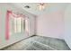 Charming bedroom with pink walls and grey carpet at 9462 Diamond Bridge Ave, Las Vegas, NV 89166