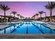 Resort-style pool with plenty of lounge chairs at 9577 Among Ln, Las Vegas, NV 89143